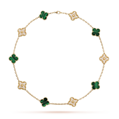 Vintage Alhambra necklace, 10 motifs